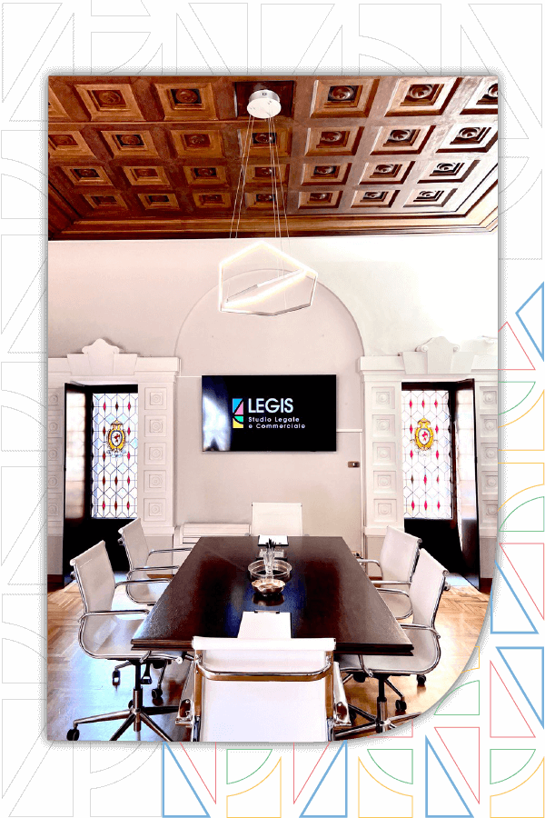 Sala riunioni di Legis - Studio Legale e Commerciale in Roma